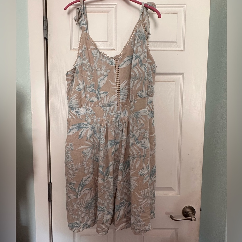 Torrid Floral Gauze Romper - new with tags